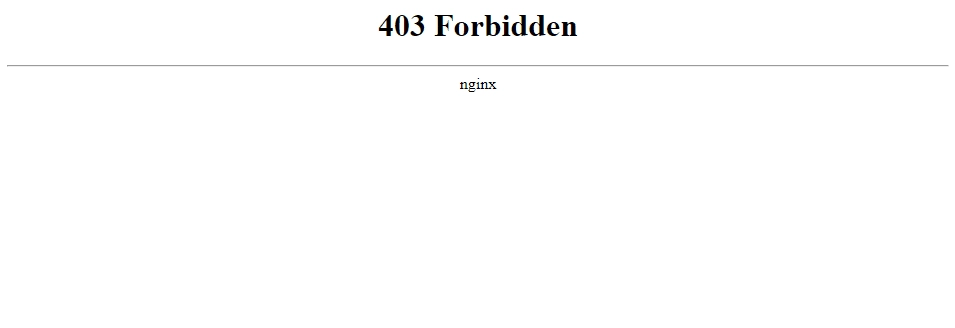   ارور Forbidden Error 403 چیست؟