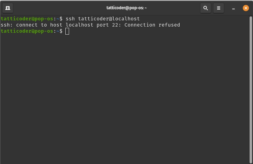 خطای "Connection refused"